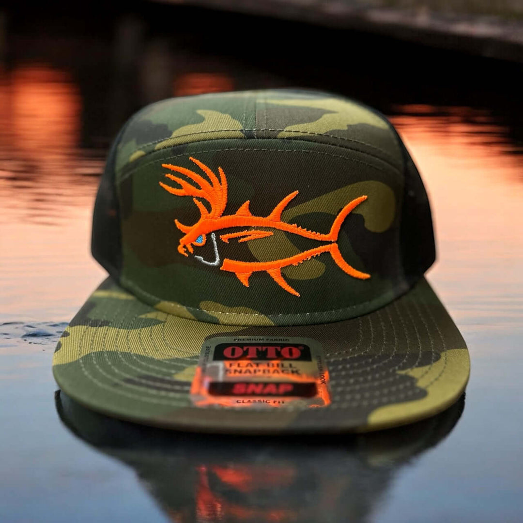NICERIDE Buck-Eye embroidered hunting and fishing snapback hats outdoor lifestyle collection