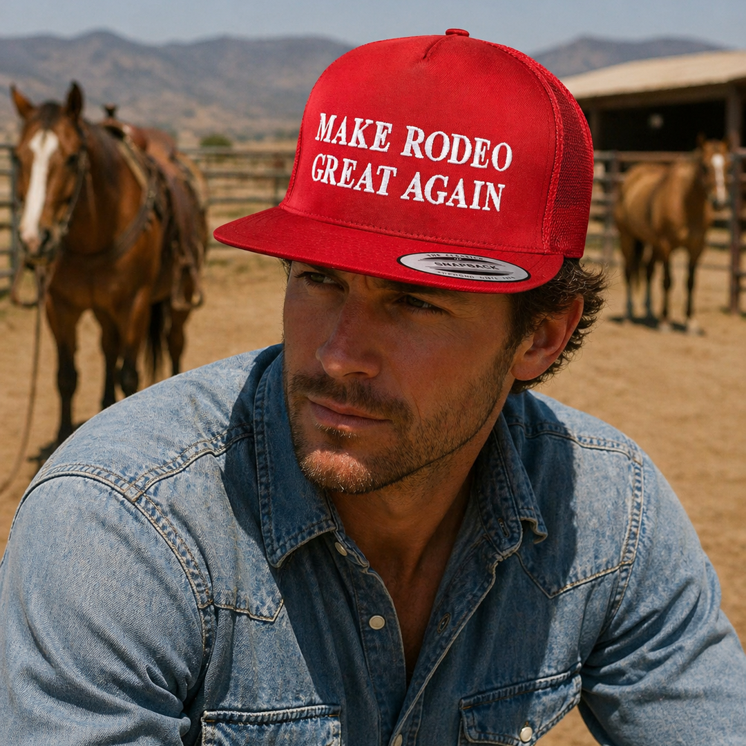 "Make Rodeo Great Again" - Trucker hat