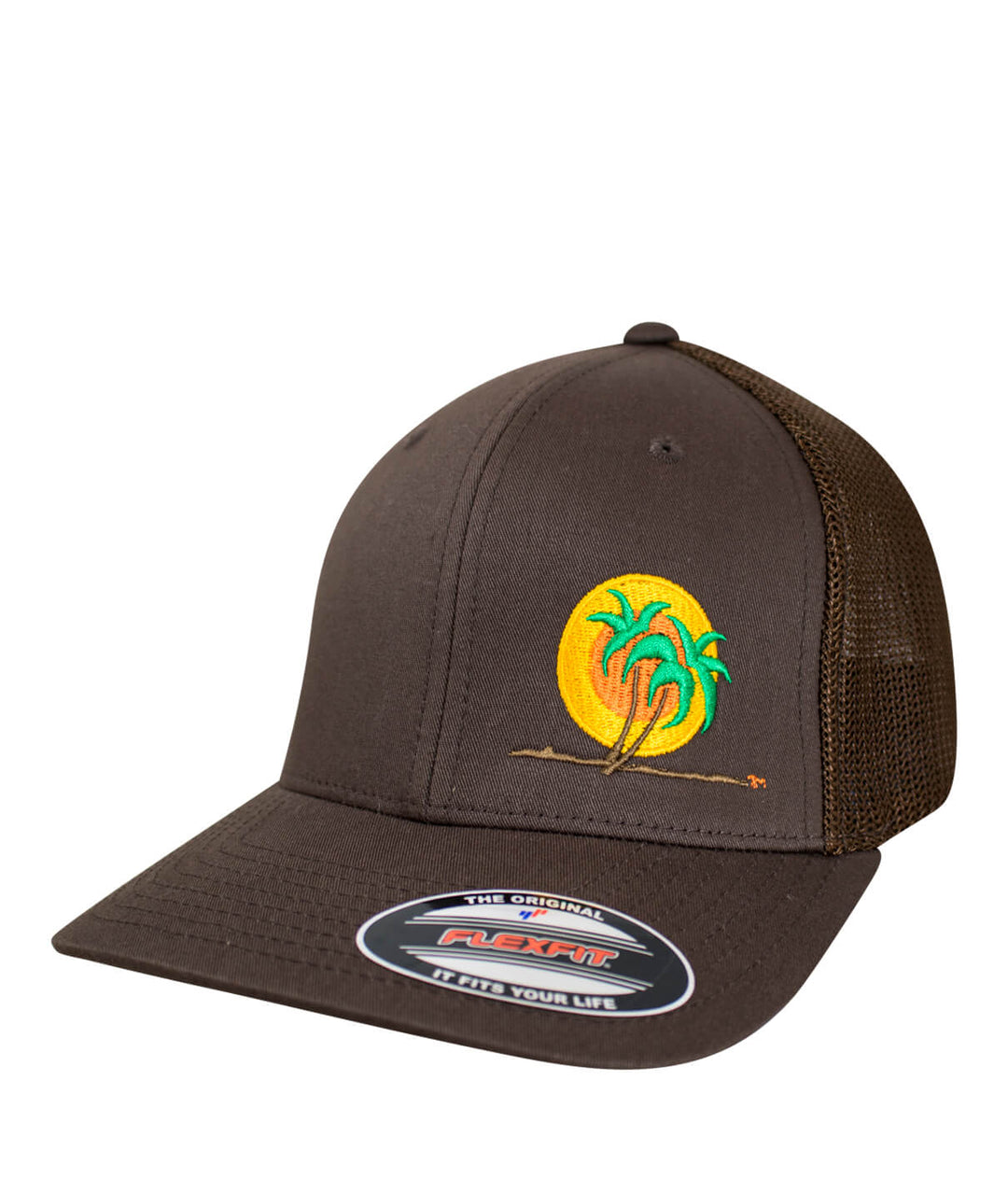 "Classic Palm" Meshback Flexfit Hat