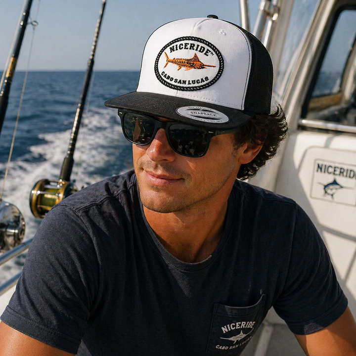 "Reeling It In - Cabo" Trucker Fishing Hat