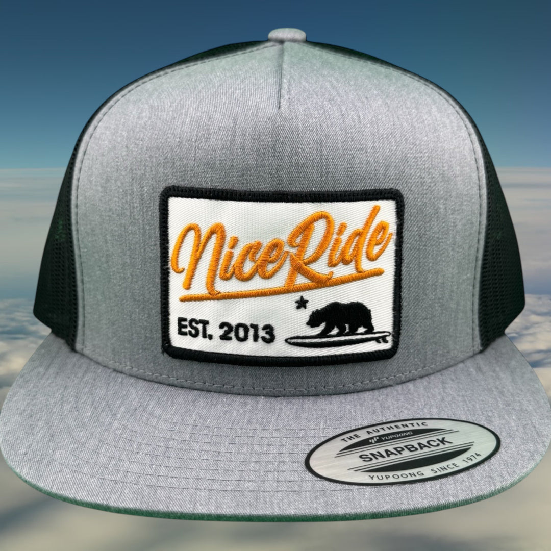 "Big Sky" Unisex Flat Bill Adjustable Trucker Hat