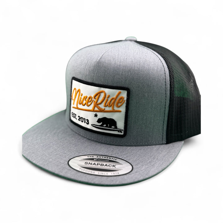 "Big Sky" Unisex Flat Bill Adjustable Trucker Hat