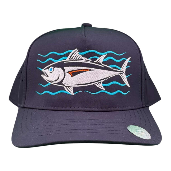 "Catch Series" 5-Panel Performance Trucker Cap – Waterproof A-Frame Fishing Hat