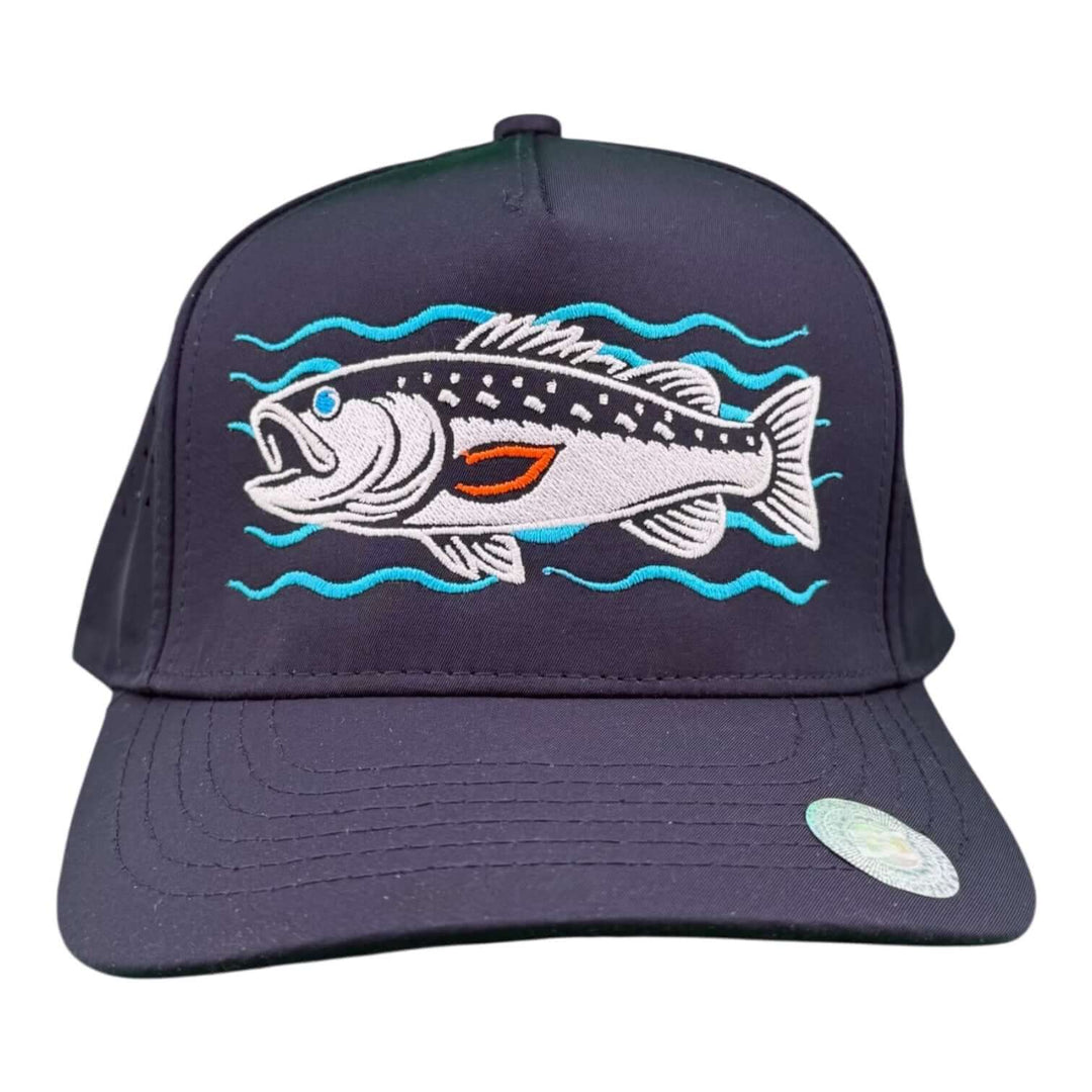 "Catch Series" 5-Panel Performance Trucker Cap – Waterproof A-Frame Fishing Hat