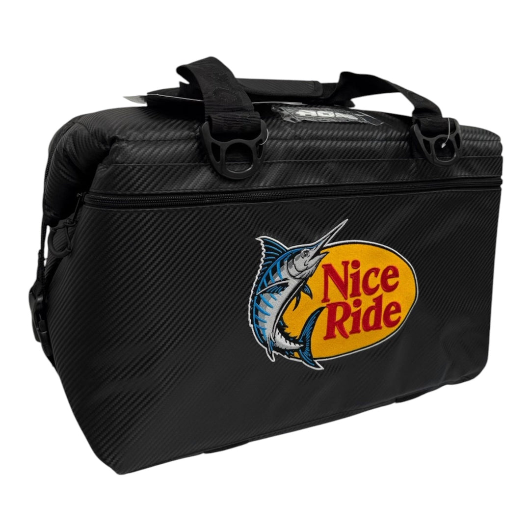 NICERIDE Top Water soft sided carbon cooler designed for rugged outdoor adventures.