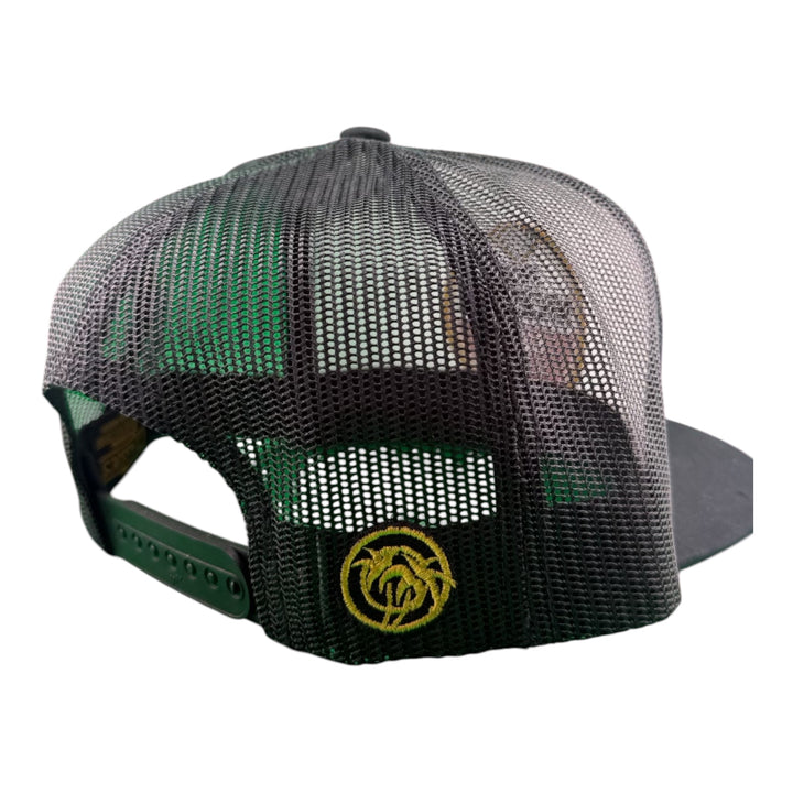 Back view of the NICERIDE Windmill Hat featuring a structured design and mesh detail.