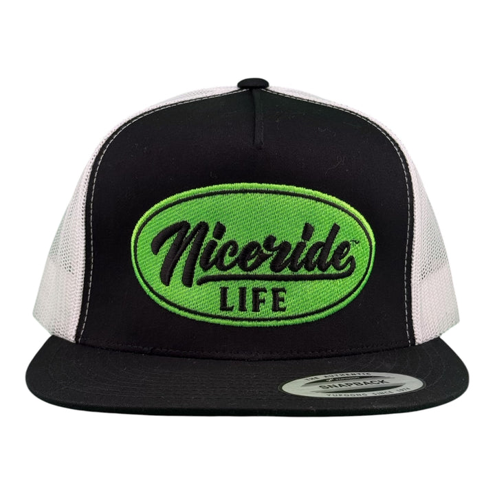 Horsepower Embroidered Snapback Trucker Hat