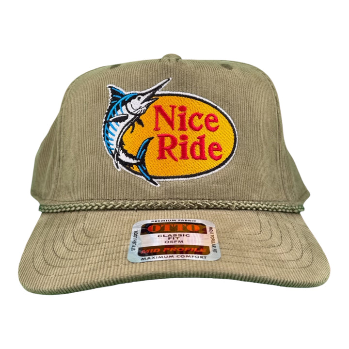 NICERIDE Top Water Otto Corduroy 5-Panel Hat
