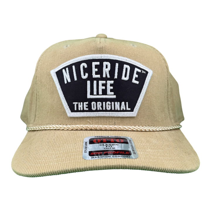 NICERIDE Grinder Corduroy Snapback Hat