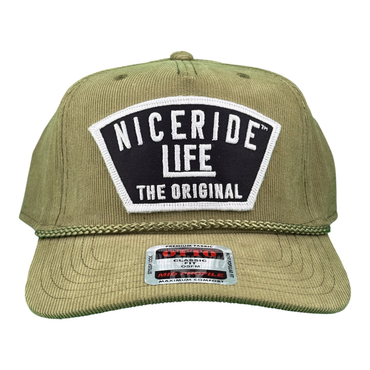 NICERIDE Grinder Corduroy Snapback Hat