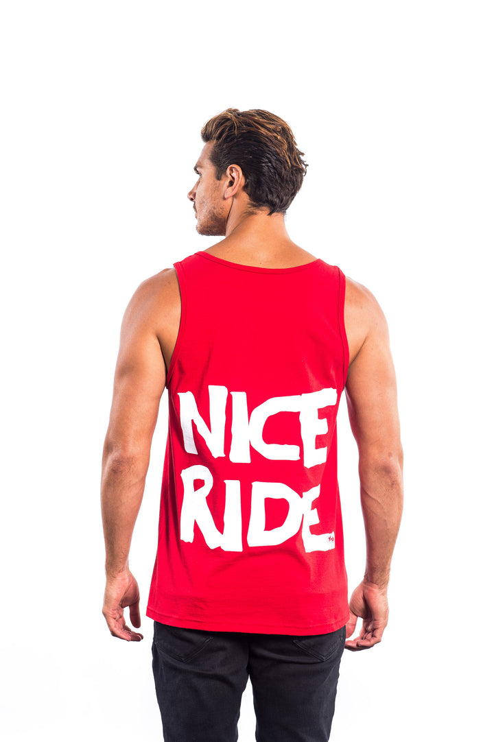 CR RIDE red 100% cotton men&