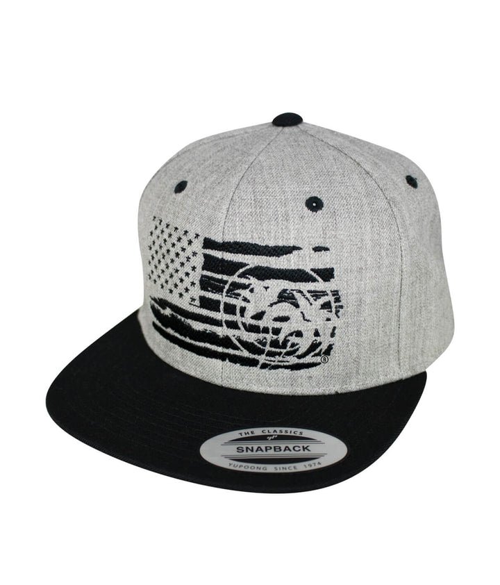 "Strong Faded" Snapback Flag Hat