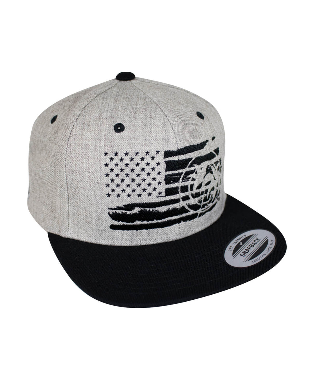 "Strong Faded" Snapback Flag Hat