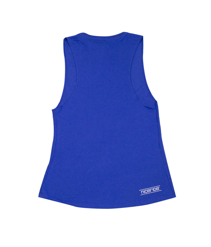 Back view of NOPE Blue District Apparel Women&