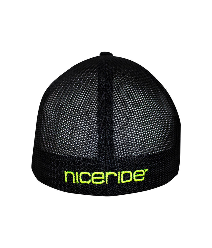 "Blade" Black Meshback Flexfit Hat