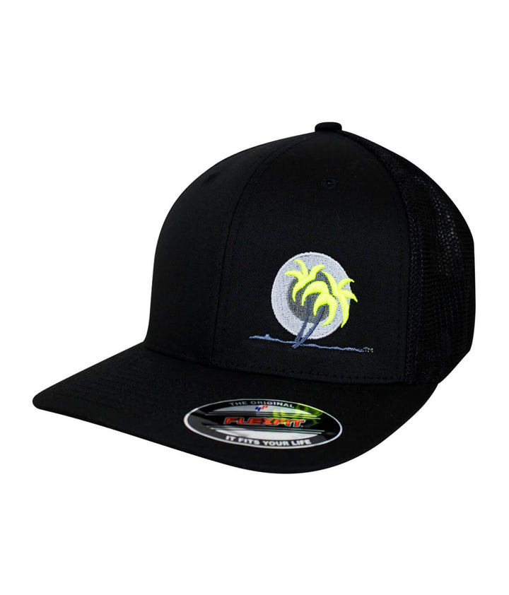 "Blade" Black Meshback Flexfit Hat