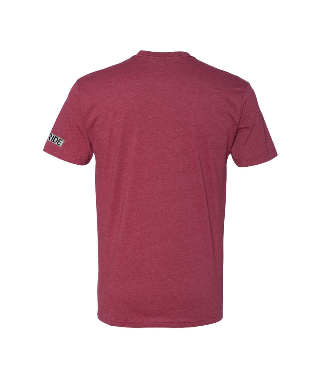 Back view of Ocean Spray Cardinal Red Next Level Men&