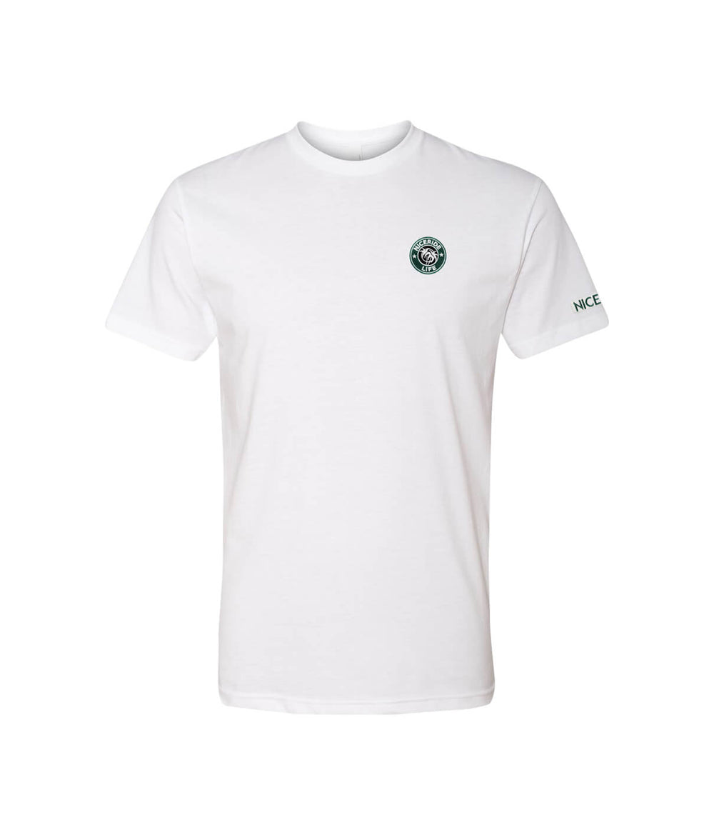 Stopper - White Next Level 100% Cotton Men's Short Sleeve T-Shirt featuring NICERIDE design