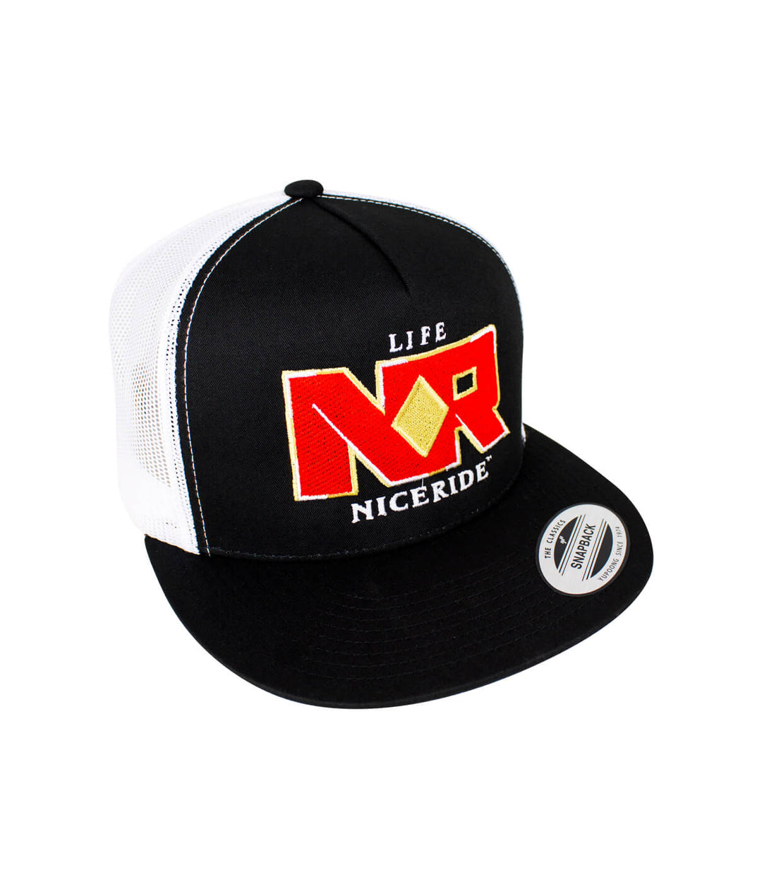 6006 Classic Snapback Trucker Hat with NICERIDE&