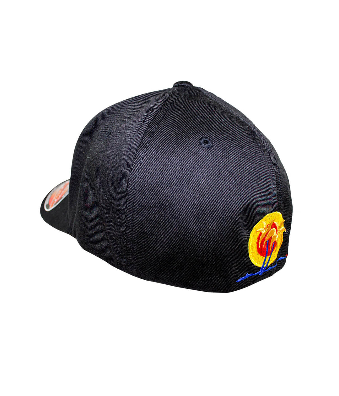 Back view of Arizona Flag Classic Flexfit Hat showcasing embroidered palm logo in Arizona Flag colors.