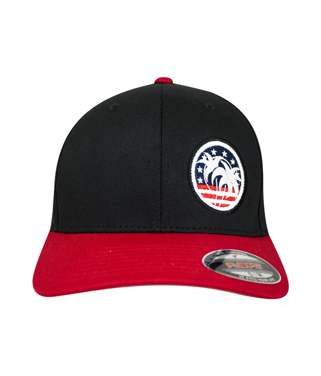 Spirit of 76 Classic Flexfit Hat featuring an embroidered design on the front and NICERIDE pill logo on the back.