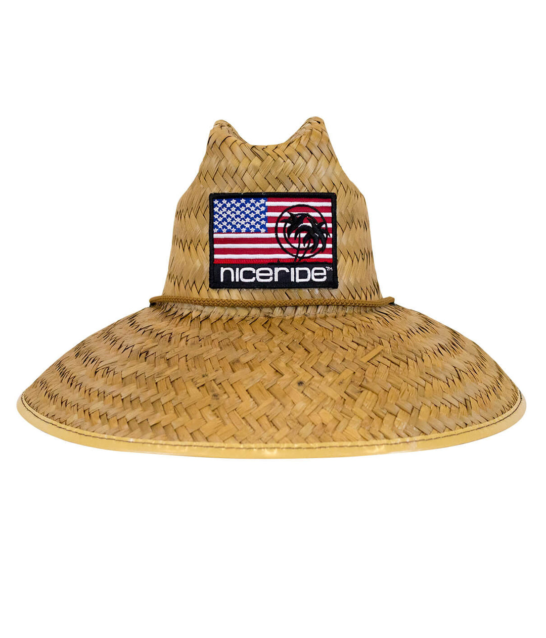 Unisex straw sun hat with NICERIDE&