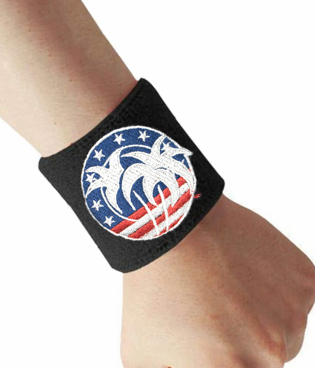 Wrist sweatband featuring NICERIDE&