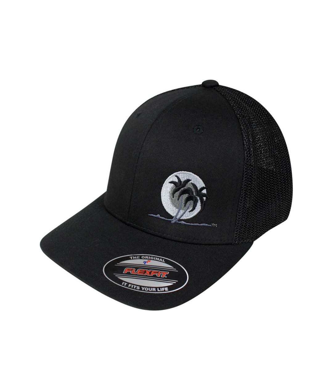"Black Line" Meshback Flexfit Hat