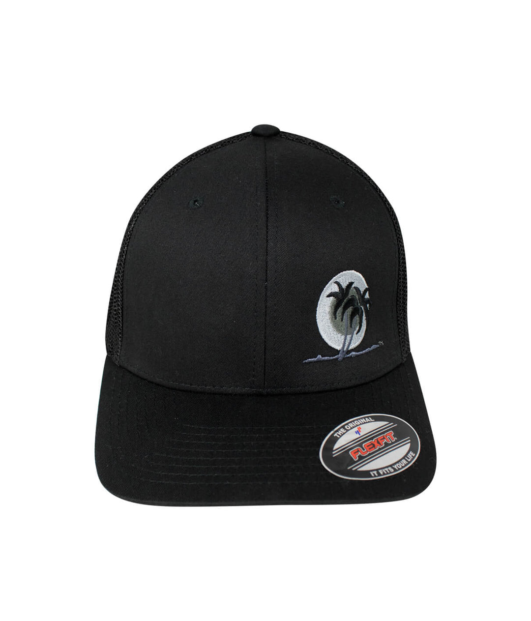 "Black Line" Meshback Flexfit Hat