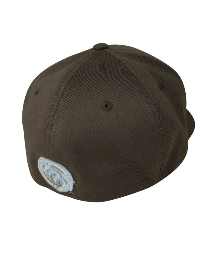 Back view of Cholo Classic Flexfit Hat showcasing NICERIDE&