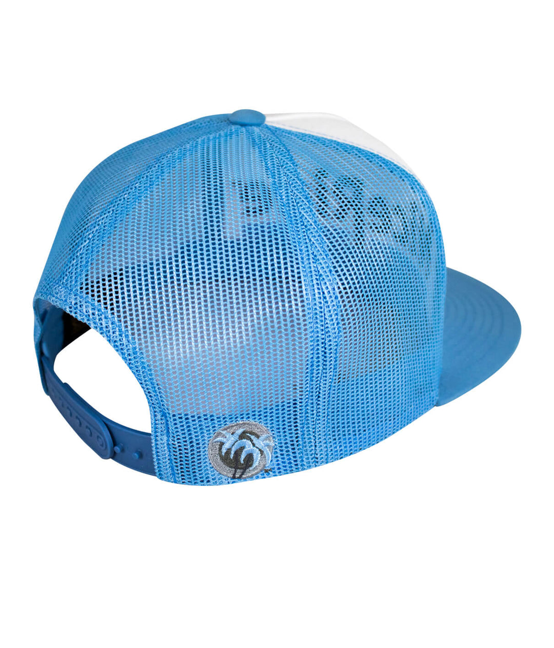 Back view of an Interesting Trucker Hat featuring breathable mesh and NICERIDE&