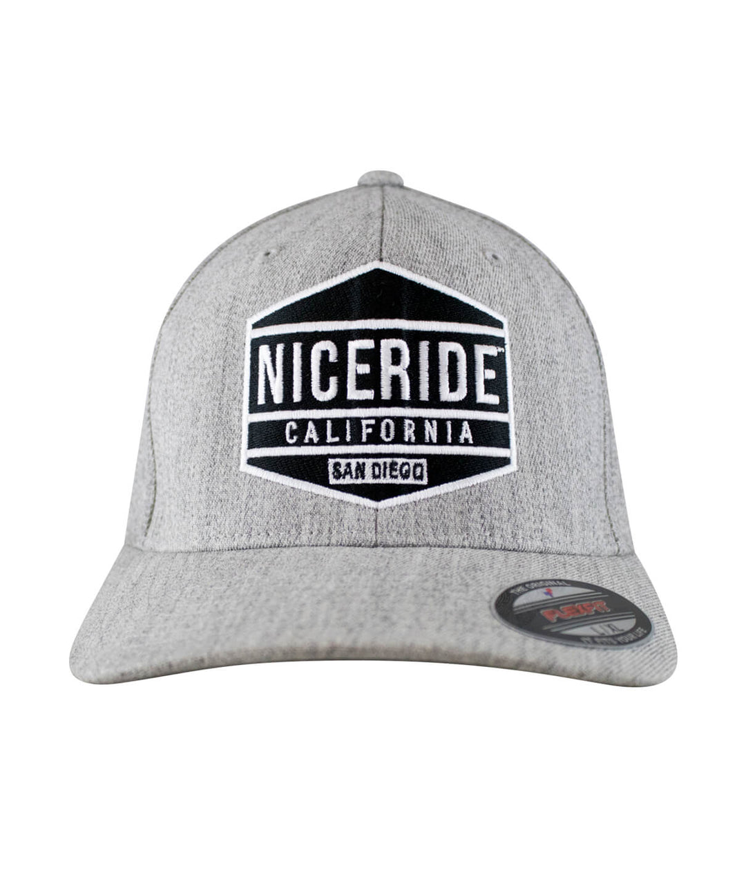 Good Times Classic Flexfit baseball cap featuring NICERIDE design embroidered on the front panel.