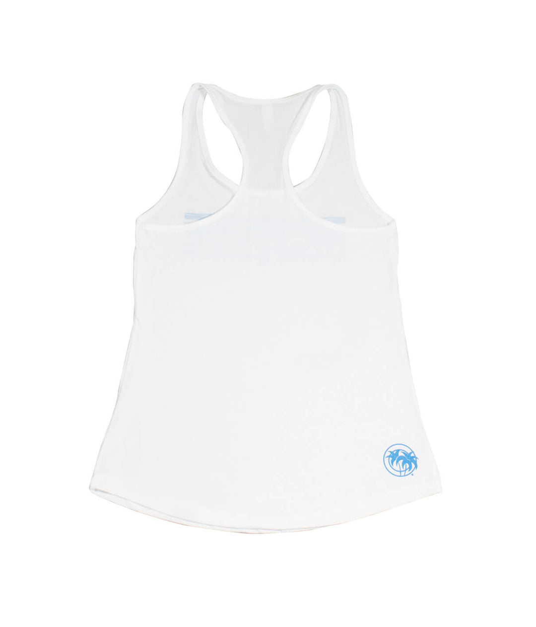 Back view of the Solana White Next level Women&
