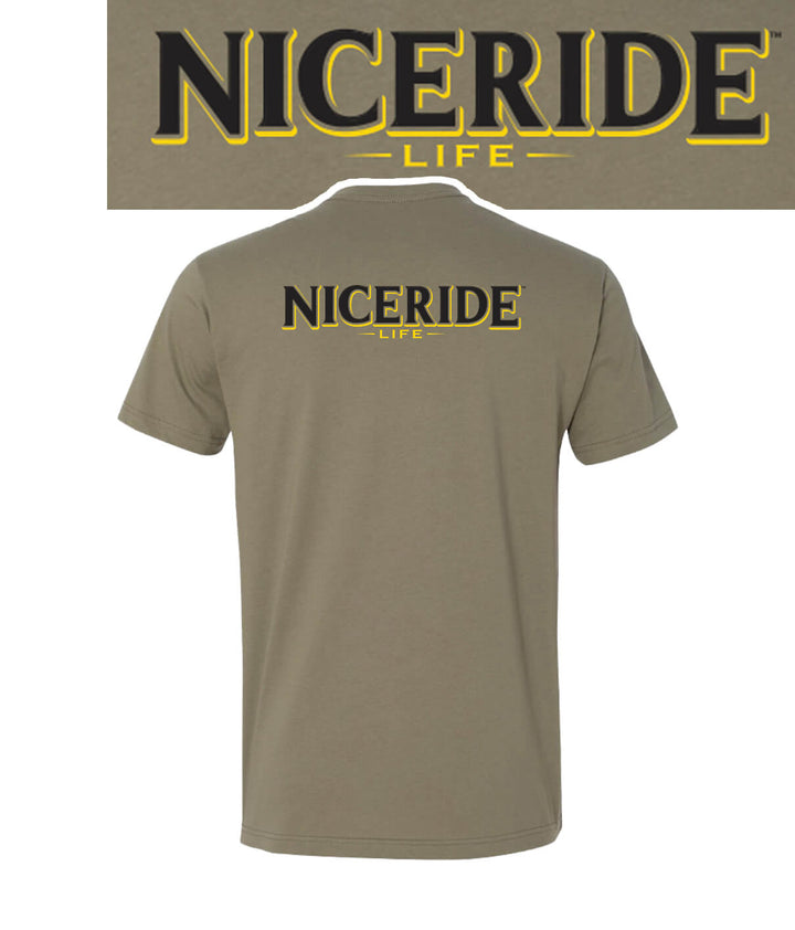 Loaded - Olive Next Level 100% Cotton Short Sleeved Men&