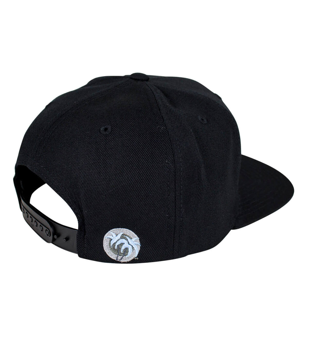 Black snapback hat featuring NICERIDE&