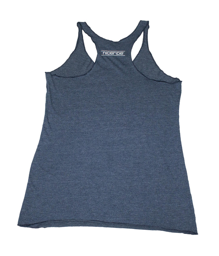 Star Spangled Hammered blue tank top from NICERIDE, a comfortable and stylish women&