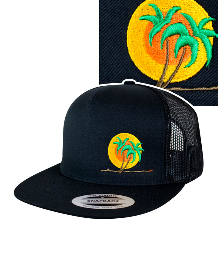 The Cledus - Palm trucker hat featuring NICERIDE&