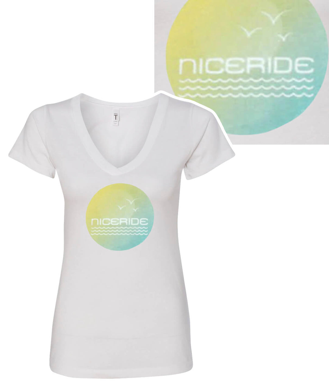 Breezy white Next Level women&