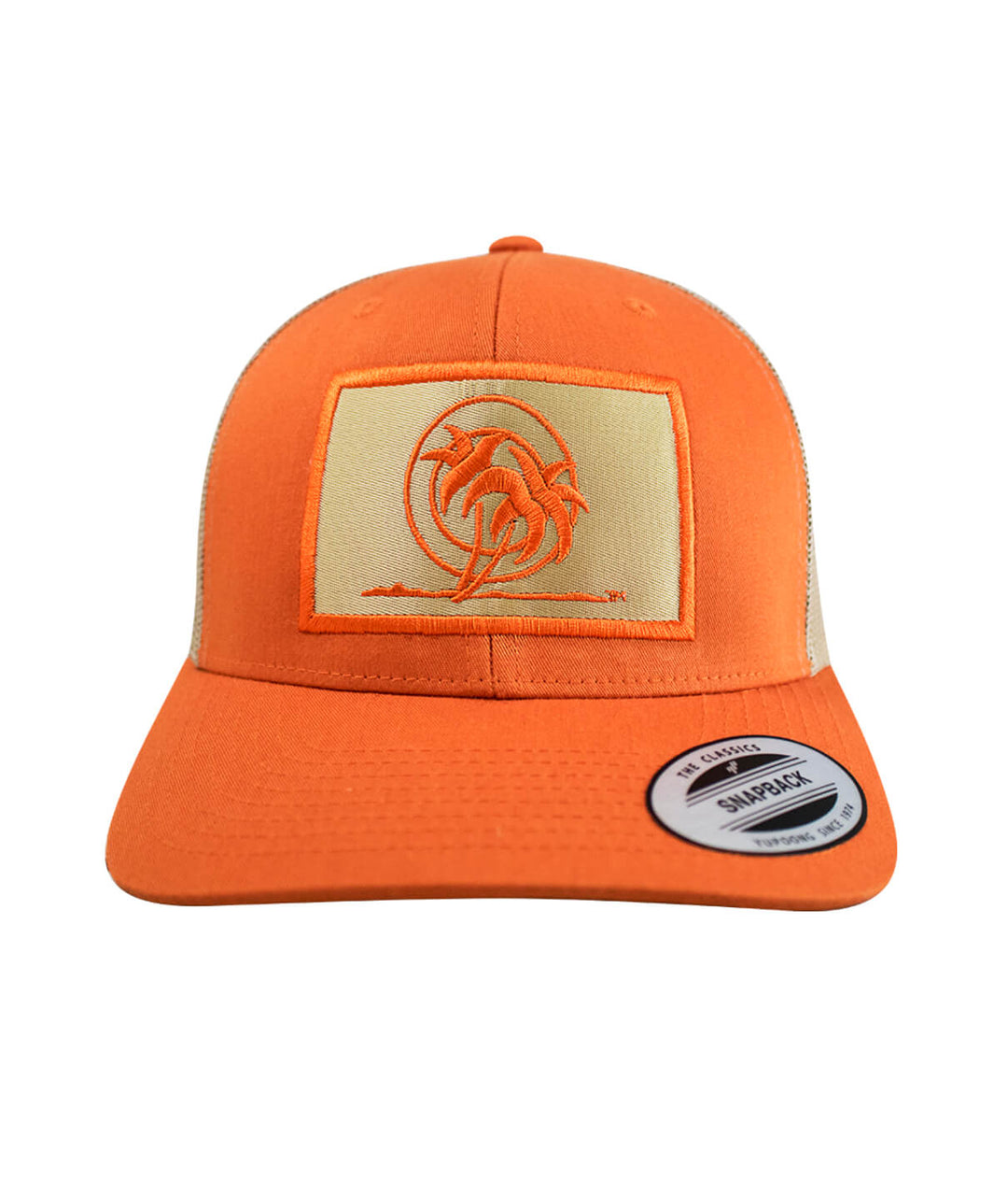 Classic Palm Patch Retro Trucker Hat featuring NICERIDE&