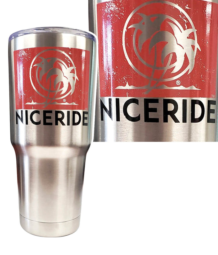 Stainless Steel Insulated Tumbler featuring NICERIDE&