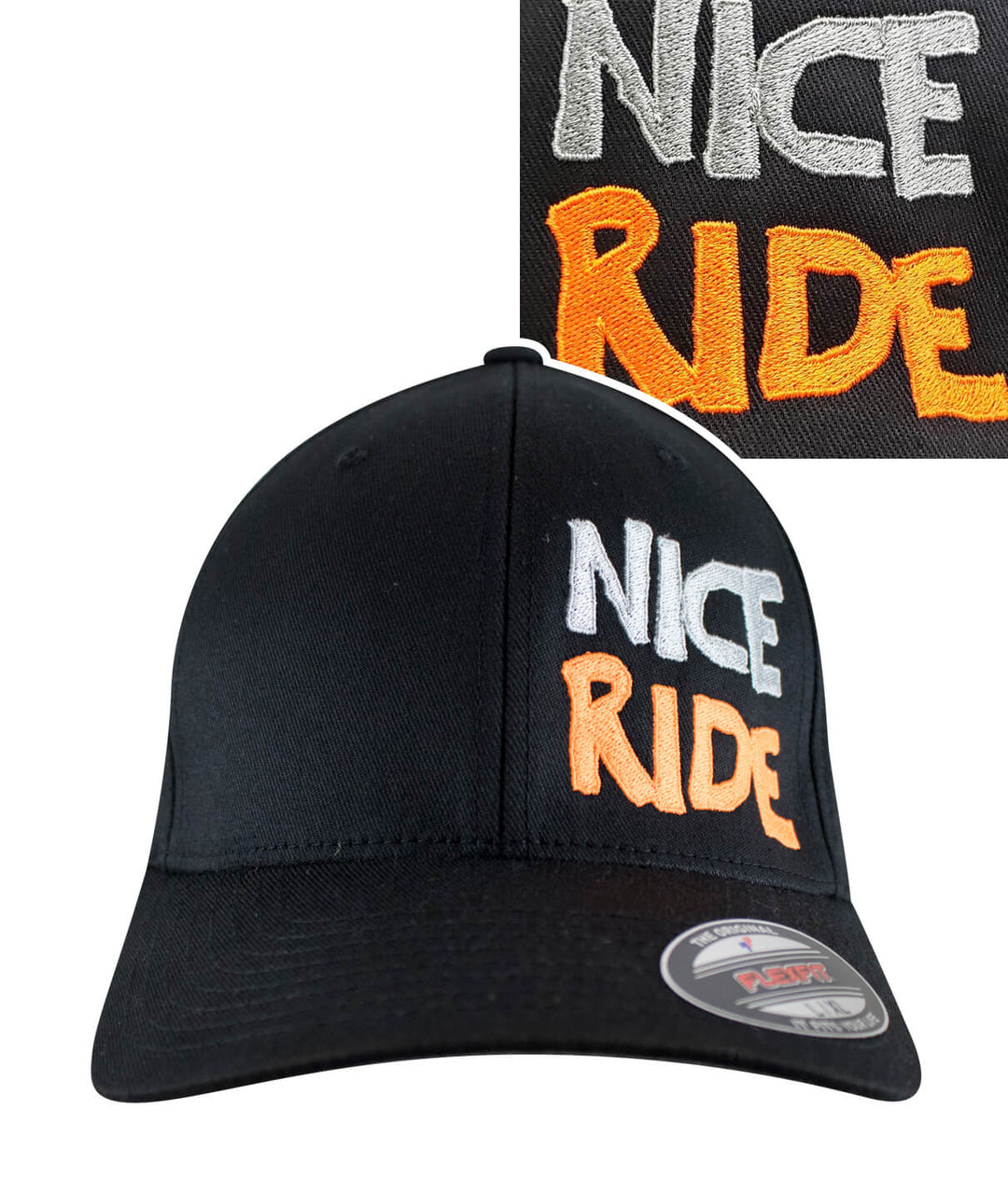 Black Classic Flexfit hat with &