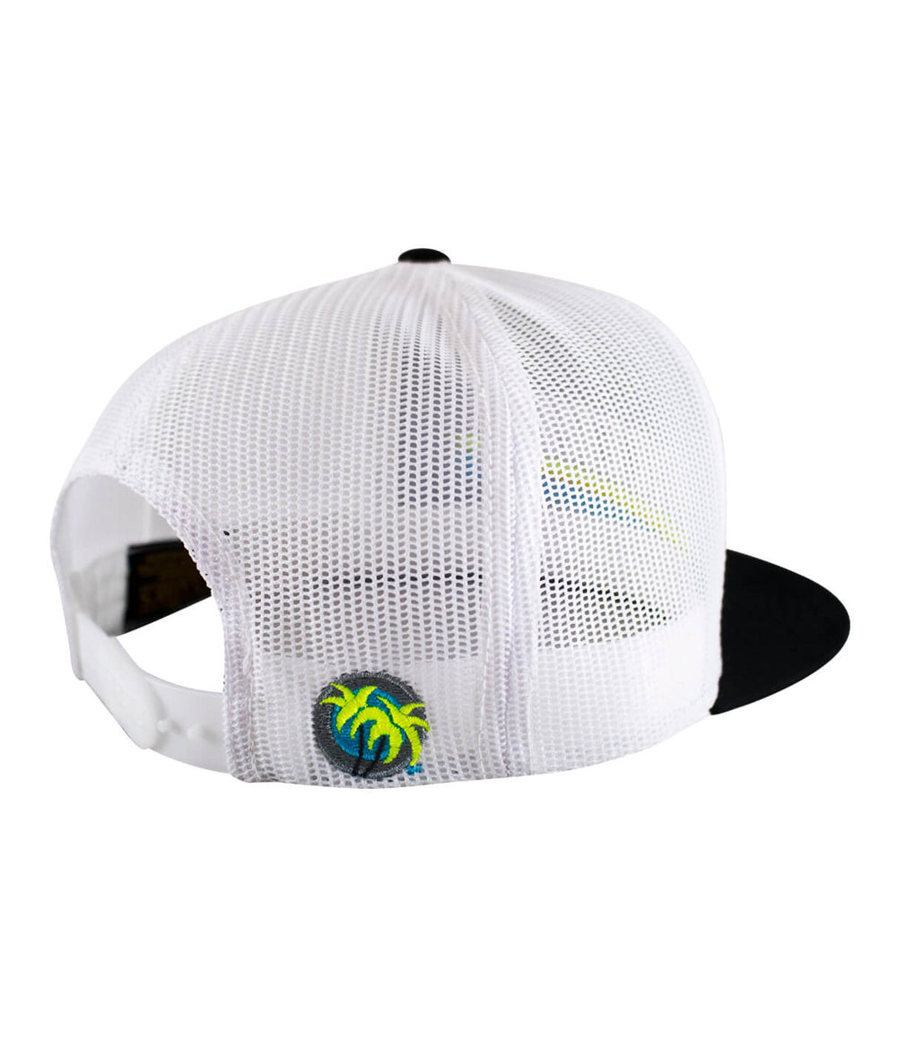 America's Finest Trucker Hat featuring embroidered design and mesh back, perfect baseball cap for casual wear.