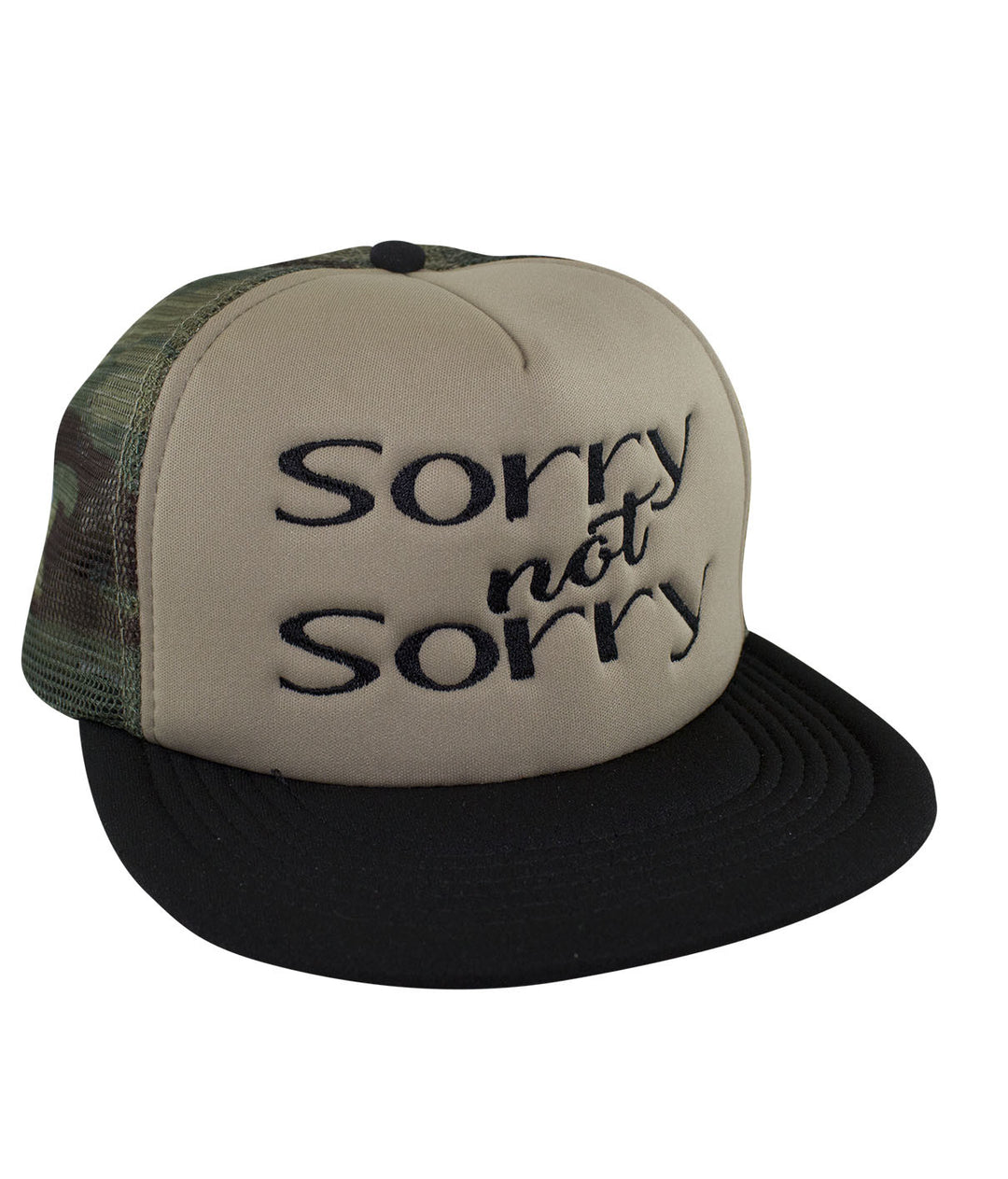 Camo Foam Trucker Hat with &