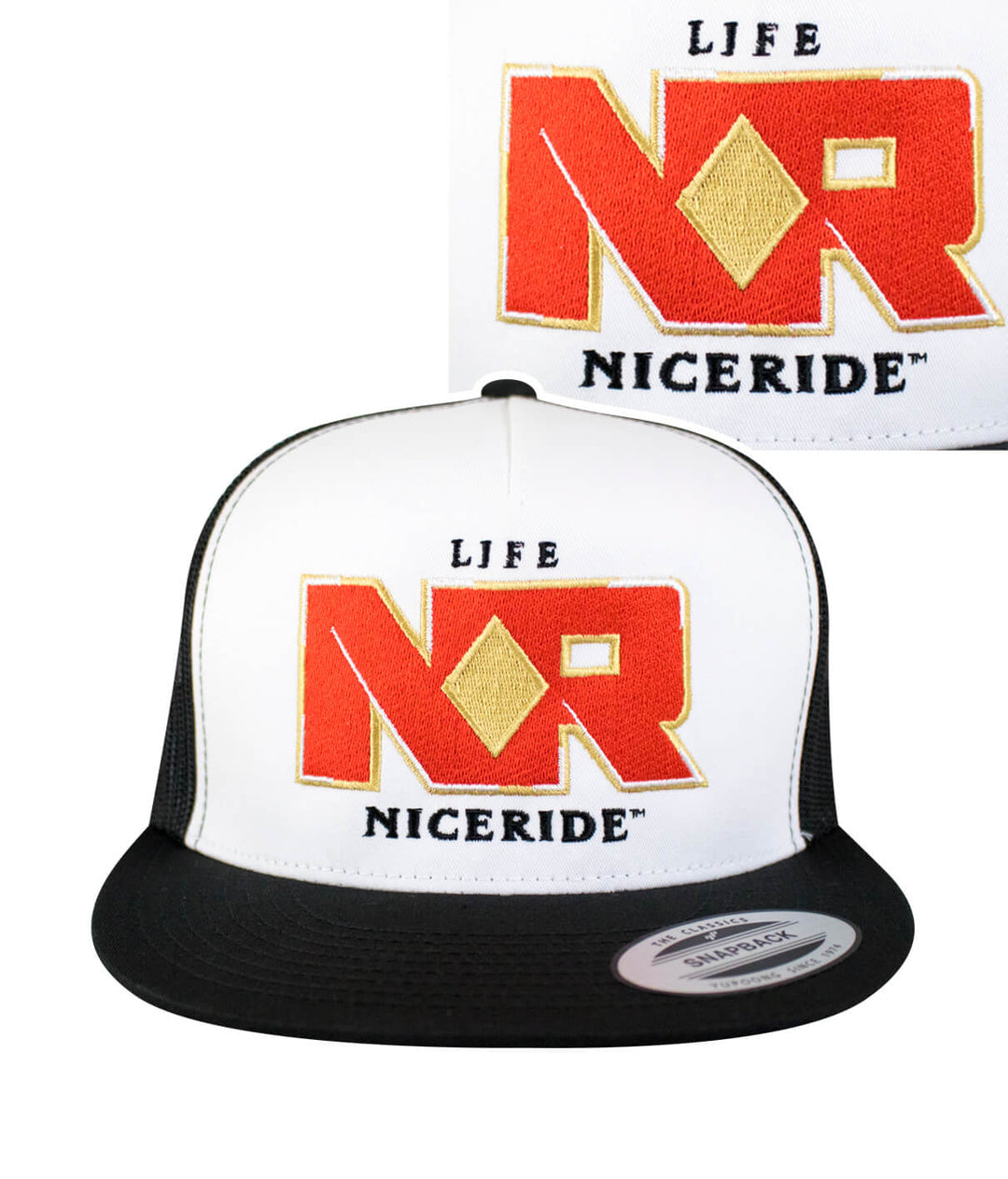 Trucker hat with NICERIDE&