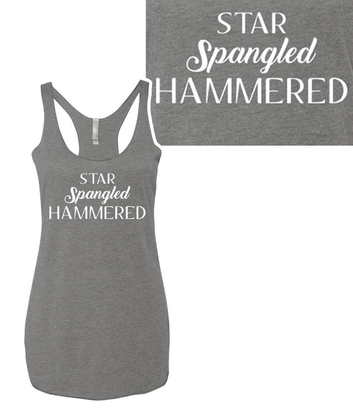 Star Spangled Hammered - Blue Or Gray Next Level Women&