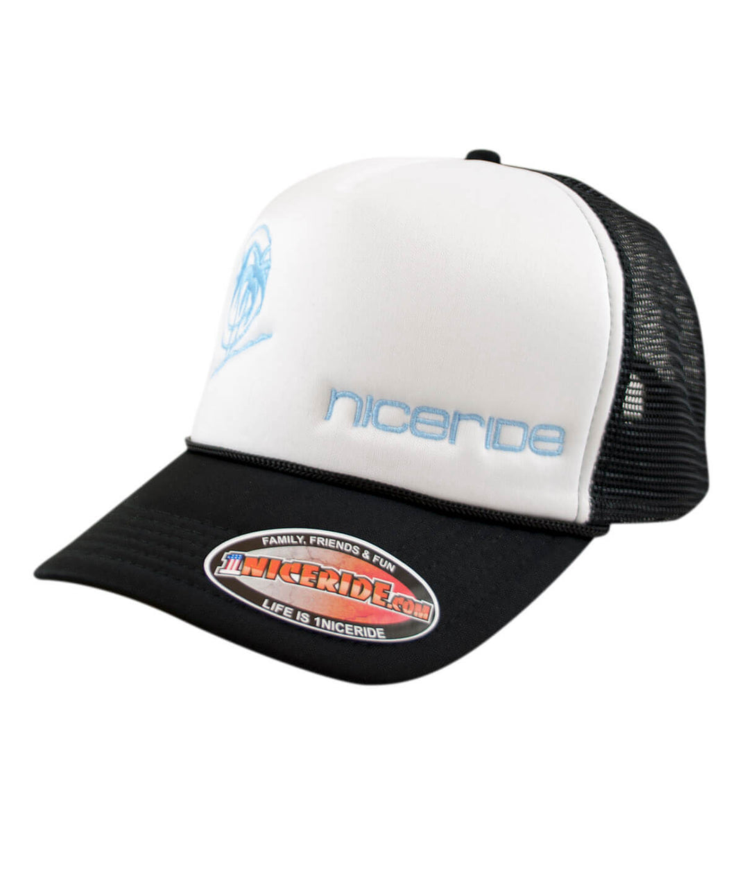 Spring Break Foam Trucker hat featuring NICERIDE&