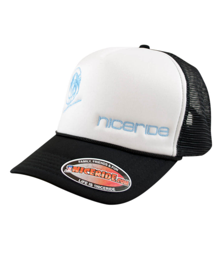 Spring Break Foam Trucker hat featuring NICERIDE&