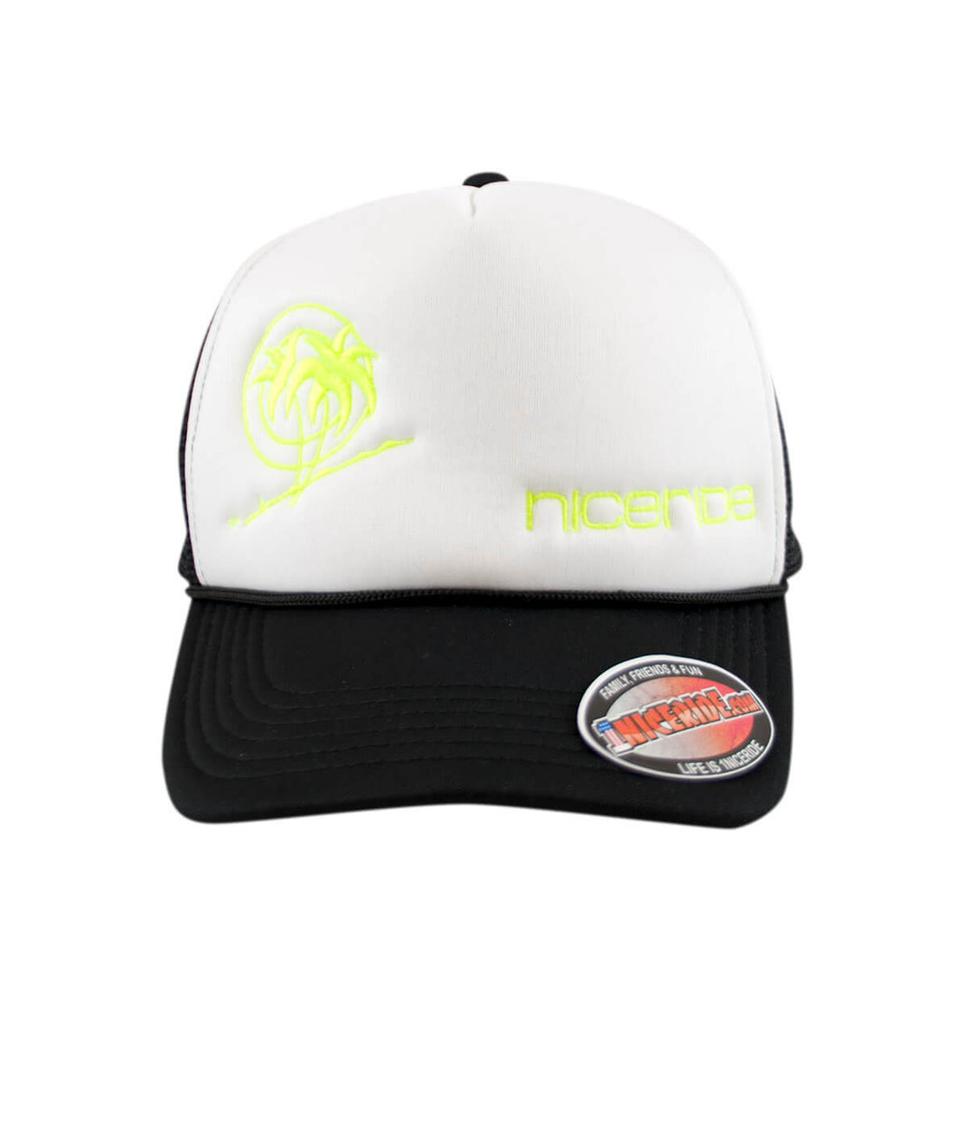 Spring Break Foam Trucker hat featuring NICERIDE&
