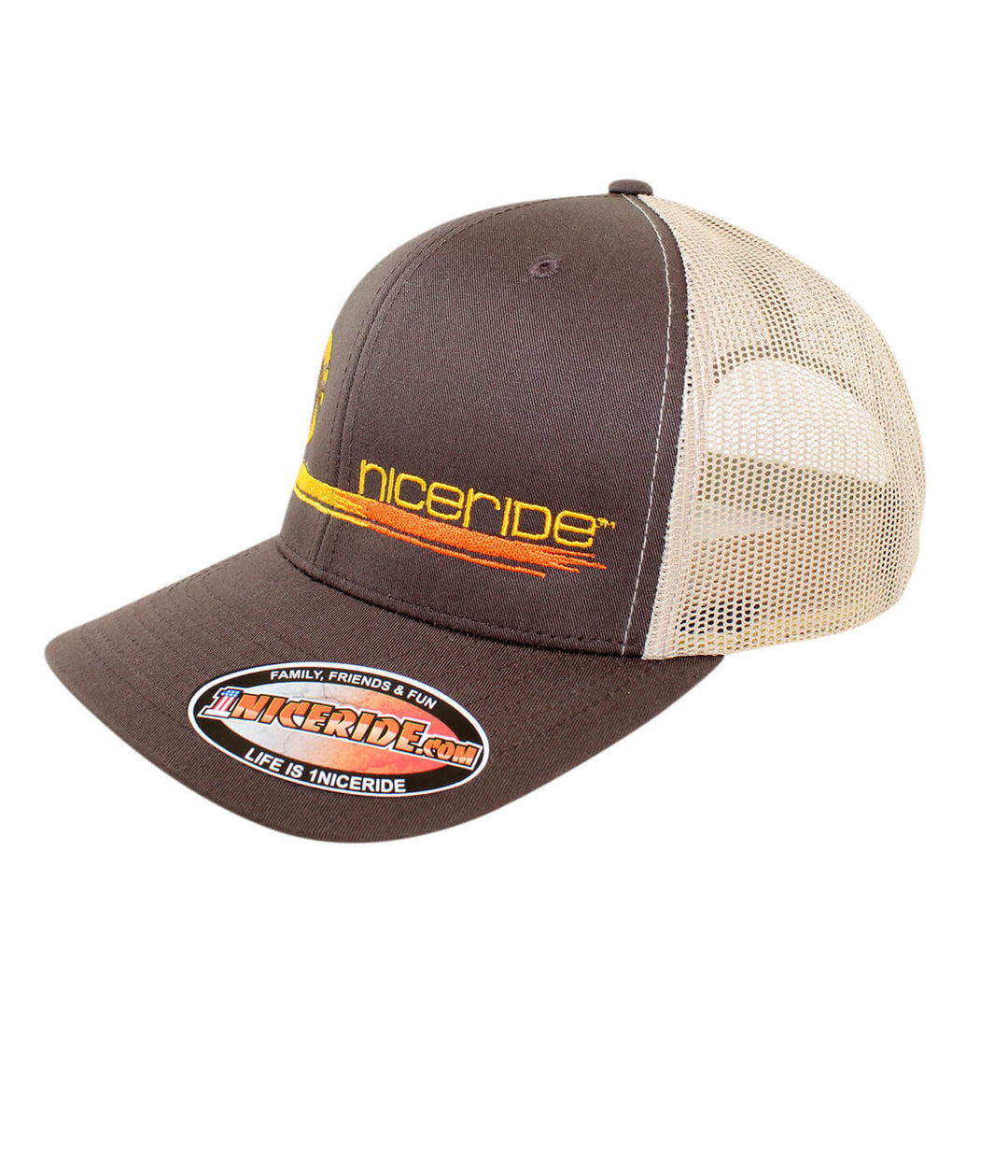 Classic Retro Trucker Hat with NICERIDE&