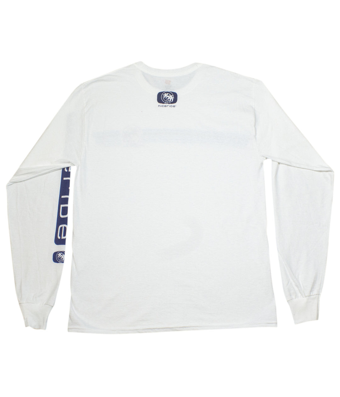 Back view of Boardwalk - White Hanes Pre-Shrunk men&